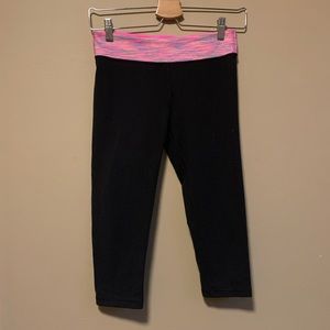 Ivivva Lululemon Girls crop leggings capris